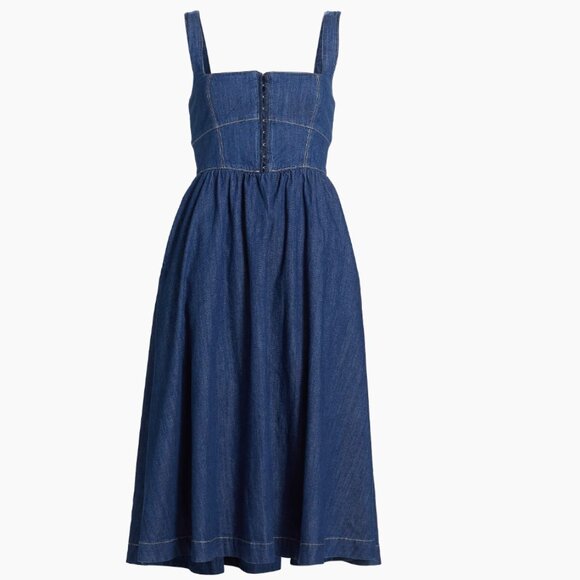 NWT Reformation Tagliatelle Midi-Dress - Picture 1 of 12